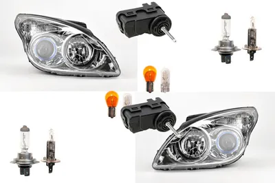 Produktbild von Scheinwerfer passend für Hyundai i30 10/07-06/10 Leuc. Links Rechts + Stellmotor 921012L020 921032L020 921012L120 921032L120 921302B000 921303K Johns