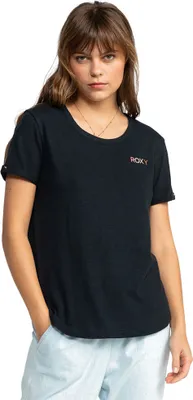 Produktbild von Roxy Saturdaze Ss Tee Kurzarm-t-shirt Schwarz S Frau Schwarz S