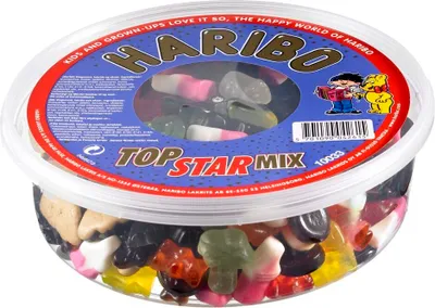 Produktbild von Haribo Top Star Mix 1,0kg