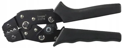 Produktbild von Haupa 210778 Crimpzange für Ringkabelschuhe 0,25-2,5 mm²