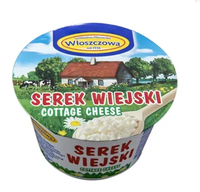 Zdjęcie produktu dla Serek wiejski 200 g Włoszczowa