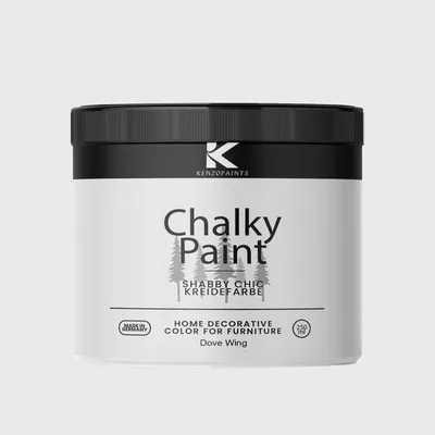 Produktbild von Kenzopaints Chalky Paint Kreidefarbe Möbelfarbe Möbellack 250ml - Dove Wing