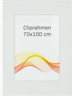 Produktbild von RAWWEST.BIS Rahmenloser Bilderrahmen 70x100 cm Cliprahmen mit Kunstglas Plexi