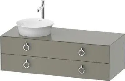 Produktbild von DURAVIT WT4992L92920010 WTU wandh.White Tulip,2Schk.,m.Griff