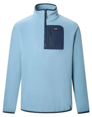 Immagine prodotto di Giacca in pile "Frankie" da uomo, con zip parziale, modello RG12566 (taglia L), colore blu/blu navy