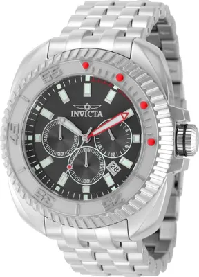 Zdjęcie produktu dla Invicta Coalition Forces 49784 Zegarek Męski - Mechanizm Kwarcowy - Stal Nierdzewna z Czarnym Tarcza - 50 mm