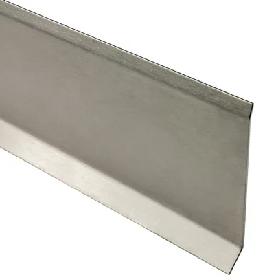Produktbild von Sockelleiste Edelstahl Fußbodenleisten V2A L250cm 60mm gebürstet