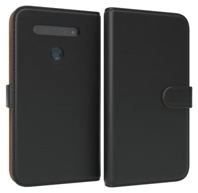 Produktbild von EAZY CASE Business Hülle für LG K51S klappbar, Premium Kunstleder Handyhülle mit Kartenfach