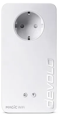 Zdjęcie produktu dla Devolo Magic 2 WiFi 6 next, 3000 Mbit/s, IEEE 802.3u, IEEE 802.11a, IEEE 802.11b, IEEE 802.11g, IEEE 802.11n, IEEE 802.11ac, IEEE 802.11ax,..., Typu F, Gigabit Ethernet, 10,100,1000 Mbit/s, Wi-Fi 6 (802.11ax)