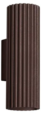 Image de Applique KARBON 20, couleur bronze, 2xGU10, 10 W, aluminium, 20 x 8,5 x 6,5 cm, Sollux Lighting