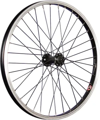 Produktbild von Laufrad 20 Zoll Vorderrad Fahrrad Aluminium Felge Shimano Nabe HB-TX500 schwarz