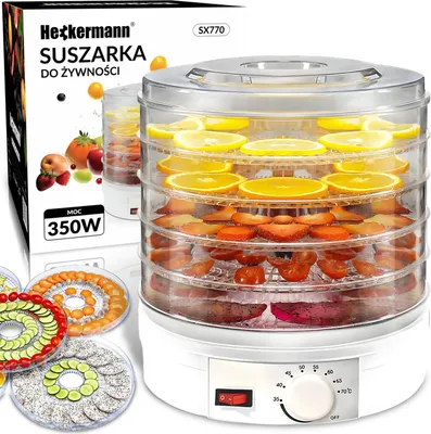 Zdjęcie produktu dla Suszarka do żywności Heckermann SX770