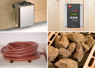 Produktbild von weka Saunaofenset 6 - 4,5 KW BioS 230 V x B x T x H