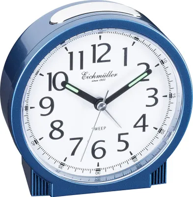 Produktbild von Reisewecker Wecker mit schleichende Sekunde ansteigender Alarm blau