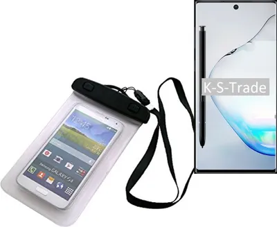 Produktbild von K-S-Trade Schutz Hülle Handy Hülle Kompatibel mit Samsung Galaxy Note 10 Beach Bag wasserdicht 16cm x 10cm Schutzhülle Staub Sand Flachwasser