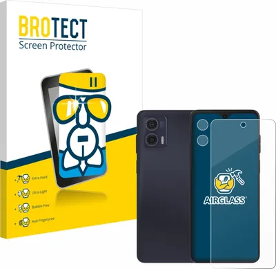 Produktbild von BROTECT Schutzglas für Motorola Moto G73 5G (Display+Kamera) Schutzfolie Panzer Folie Glas Display Schutz klar
