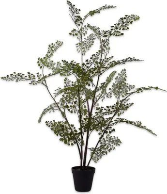 Produktbild von Silk-ka künstliche Zimmerpflanze Farn Grün 94 cm