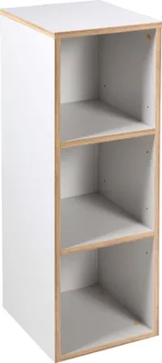 Image de roba Étagère latérale 'Caro', adaptée sous la commode à langer 'Caro', pour chambre de bébé & d'enfant, gris clair