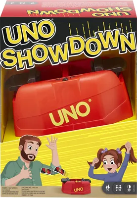 Produktbild von Mattel Games UNO Showdown Kartenspiel für 2 bis 10 Spieler ab 7 Jahren; GKC04