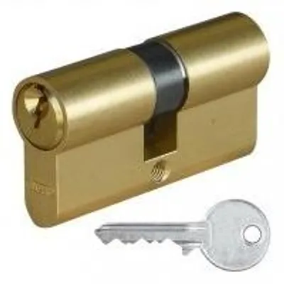 Image de Cylindre Abus 10/30mm Double Entrée Sécurité Abus, Double Entrée Clé/clé - Abus