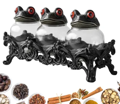 Productafbeelding van Glazen Suikerpot met Deksel voor Keuken en Pantry