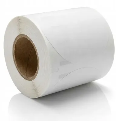 Obrázok produktu pre Štítky, okrúhle, 57 mm, pre zariadenie DYMO LabelWriter 14681 S0719250 – rolka 160 termálnych štítkov, biele, samolepiace, vhodné aj pre čiarové kódy