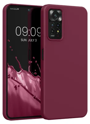 Produktbild von kwmobile Handyhülle für Xiaomi Redmi Note 11 Pro / Note 11 Pro (5G) / Note 12 Pro (4G) Hülle - Case Silikon - Kabelloses Laden - Schutzhülle Cover in