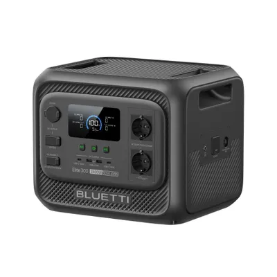 Produktbild von BLUETTI Elite 300 Tragbare Powerstation 3014 Wh LiFePO4-Batterie mit 2400W AC Ausgängen , Solargenerator für Zuhause, Camping,Reise - 0% MwSt für PV