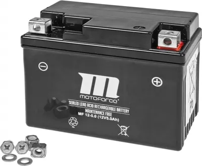 Image de Motoforce SLA4L-BS Batterie 12V 5AH
