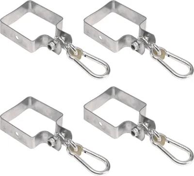 Produktbild von Schaukelschellen 9er Kantholz 4er Set