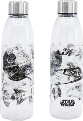 Produktbild von Star Wars Todesstern Millennium Falcon Trinkflasche Wasserflasche 980 ml