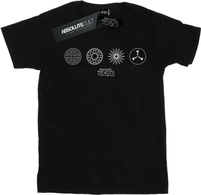 Produktbild von Fantastic Beasts - T-Shirt für Herren BI24864 (3XL) (Schwarz)