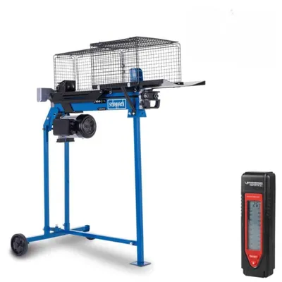 Produktbild von Scheppach Holzspalter HL760LS | 230 V | 7 t | 5,5  - 25 cm Spaltdurchmesser | 52 cm Spaltlänge | mit Untergestell & Holzfeuchtemessgerät