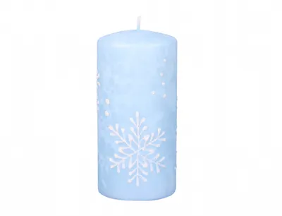 Image de Cylindre de Noël Nohel Garden Candle d7x14cm