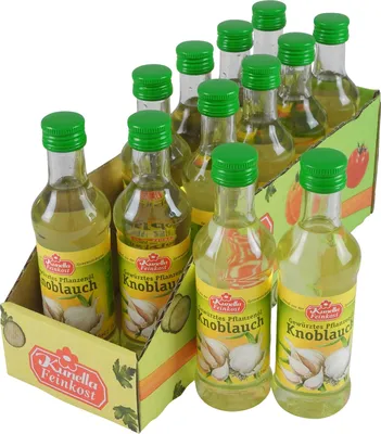Produktbild von Kunella Gewürztes Rapsöl Knoblauch - 12er Pack (12 Flaschen à 100 ml)