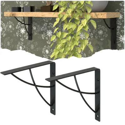 Produktbild von Regalträger für Wandregale, WAVE 150 x 150 x 20 mm, 2 Stück
