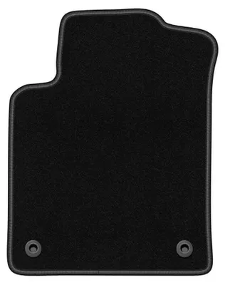 Immagine prodotto di Tappetino guidatore in moquette per Citroen C3 II 2009-2016 (hatchback) – 1 pezzo, nero, su misura – Wielganizator BASIC