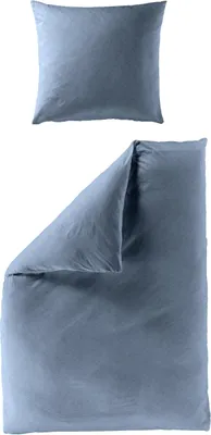 Produktbild von Bierbaum Biber Bettwäsche Set 3292-01 ozean 135 x 200 cm Baumwolle
