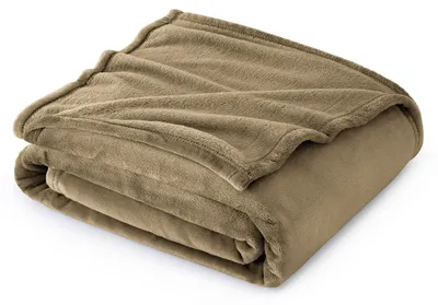 Produktbild von BEDSURE Kuscheldecke Flauschig Decke Fleecedecke - 150x200cm, Camel