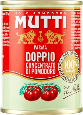 Produktbild von 12x Mutti Doppio Concentrato Lattina 140g