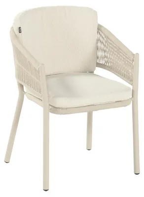 Produktbild von Dining Gartenstuhl Altea | Sand | Aluminium und Rope | Hartman | 2er Set