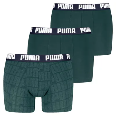 Productafbeelding van PUMA Heren boxershorts met logo, 3-pack, gemaakt van gerecycled materiaal
