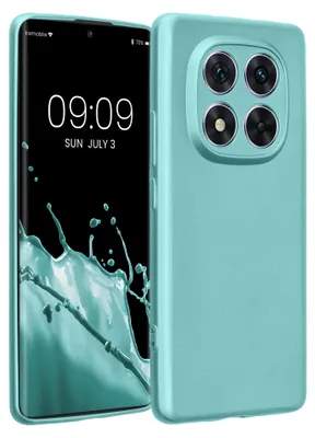 Produktbild von kwmobile Handyhülle für Xiaomi Redmi Note 14 Pro 5G / Poco X7 Hülle - weiche Silikon Case metallisch schimmernd - Schutzhülle Cover - Metallic