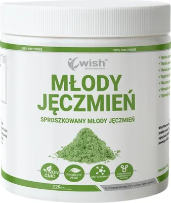 Zdjęcie produktu dla Młody Jęczmień suplement diety w proszku 250g
