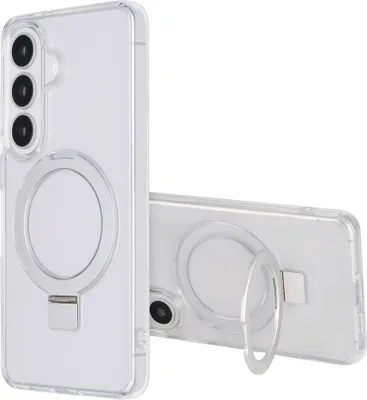Produktbild von Accezz Ring Stand Backcover mit MagSafe Samsung Galaxy S26 - Transparent