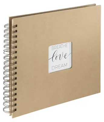 Produktbild von Hama Craft Spiral-Album    28x24 40 Kraftpapier-Seiten       7211
