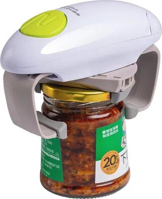 Obrázok produktu pre Elektrický otvárač konzerv, bezdotykový, ergonomický, pre seniorov