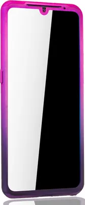 Produktbild von Handyhülle Schutzhülle für Xiaomi Mi 9 Full Case Cover Displayschutz 360 Violett
