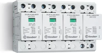 Obrázek produktu pro 7P.04.8.275.1012 7P.04.8.275.1012 Svodič přepětí 60 kA 1 ks