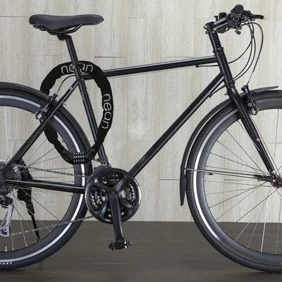 Produktbild von Famanu Fahrradschloss Kettenschloss für Motorräder und E-Bikes - Schwarz